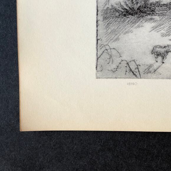 Lauren Ford "The Nativity" 1930s Art Print Treasury Collection Sketch Vintage - Picture 4 of 13